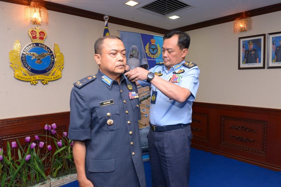 Col Hj Mohd Suhaimi bin Hj Sahri promoted to the rank of acting BG.