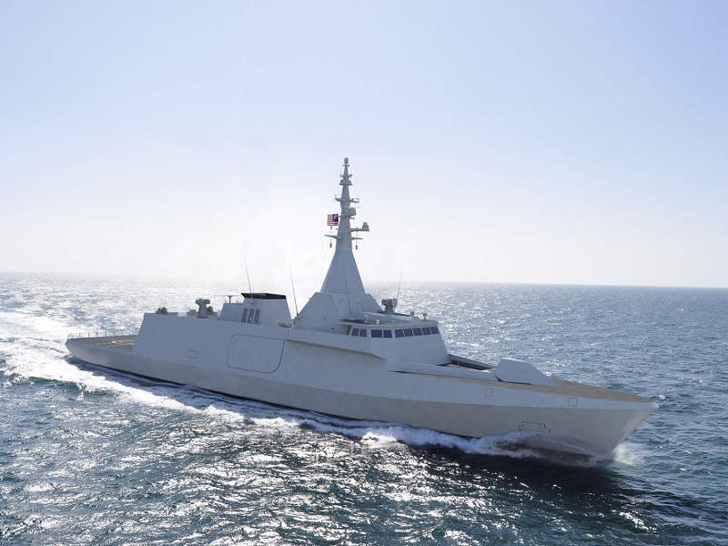 Render of Malaysian Navy's Littoral Combat Ship.