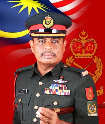 8th Malaysian Army RSM Warrant Officer I Mohd Pauzi bin Mohd Ali