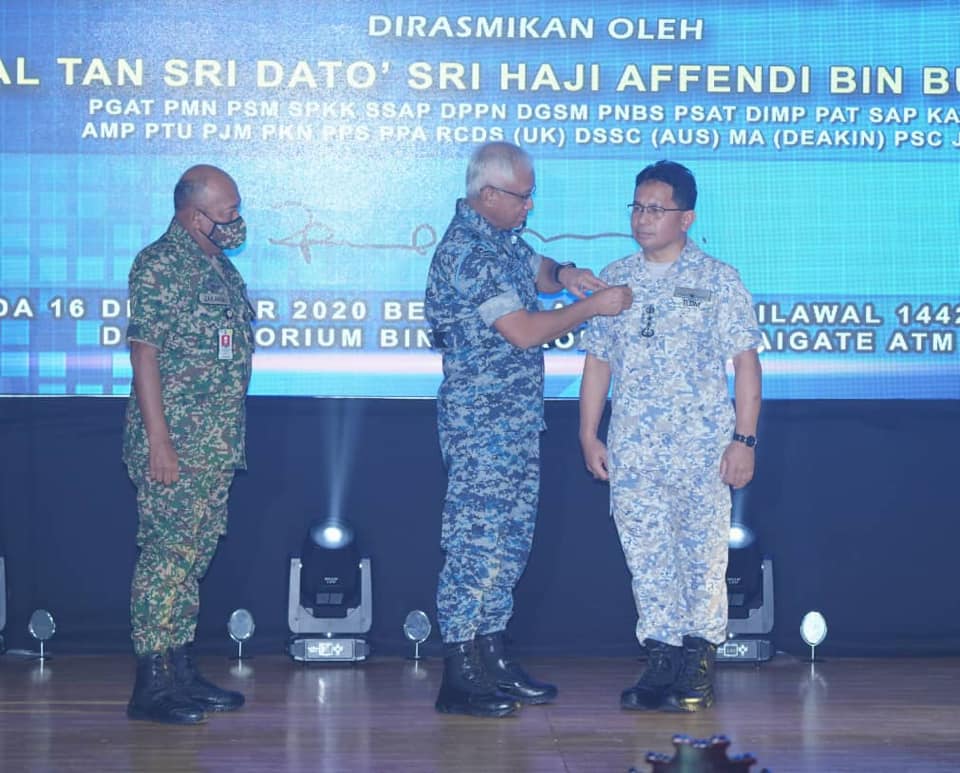 Rear-Admiral Datuk Shamsuddin Ludin as the Director General of BSEP.