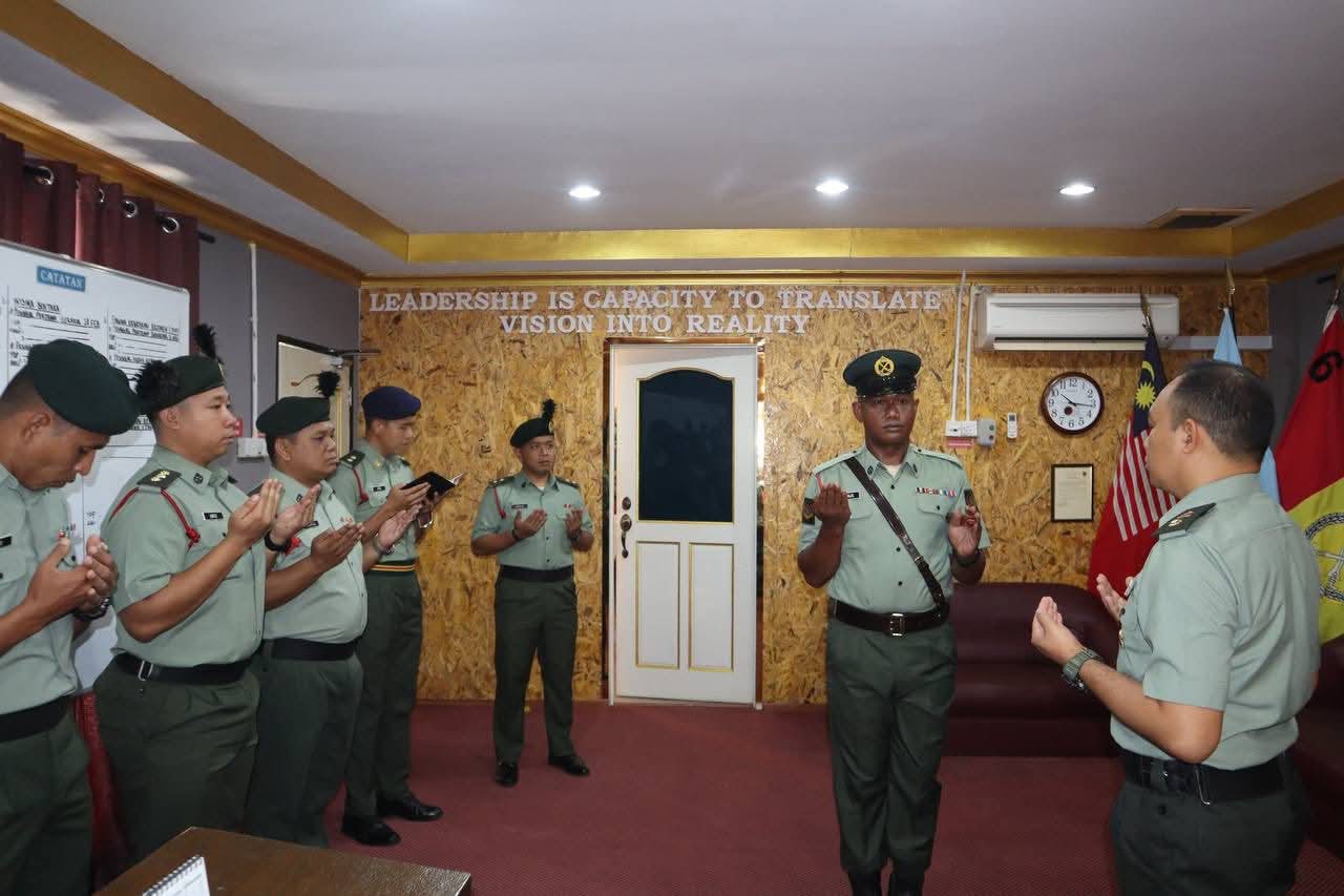 Sam Browne Ceremony at 6th Battalion, Royal Ranger Regiment - MY ...